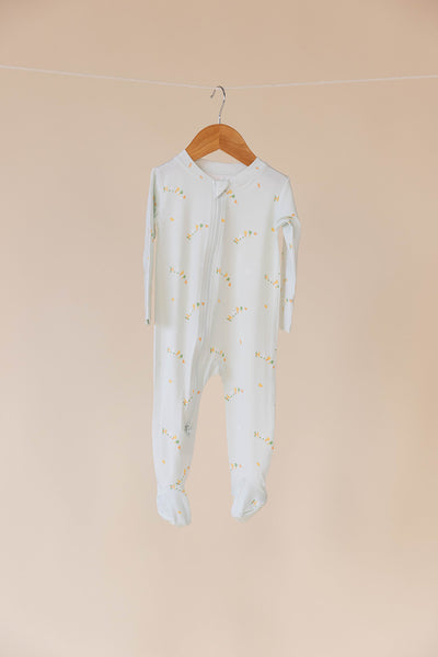 Happy - CloudBlend™ Footed Pajamas