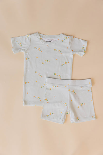 Happy - CloudBlend™ Short Sleeve Pajamas Set
