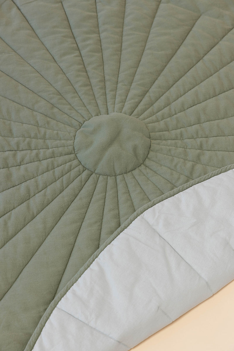 Acadian/Dove - Linen Quilted Playmat