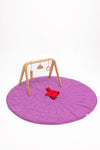 Açaí/Sparrow - Linen Quilted Playmat