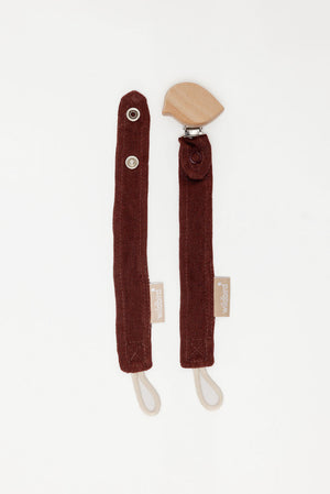 Bark - Pacifier Clip Set