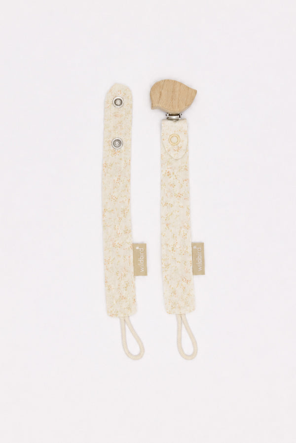 Begonia - Pacifier Clip Set