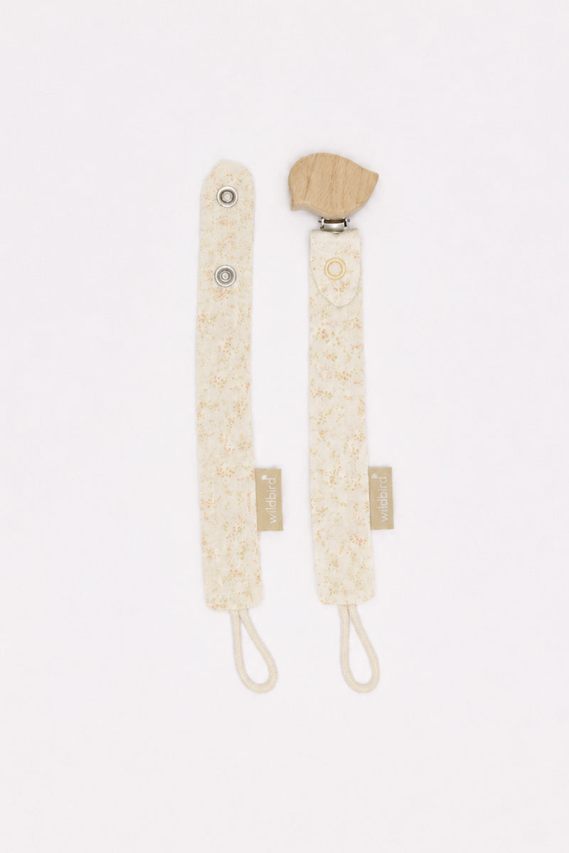 Begonia - Pacifier Clip Set