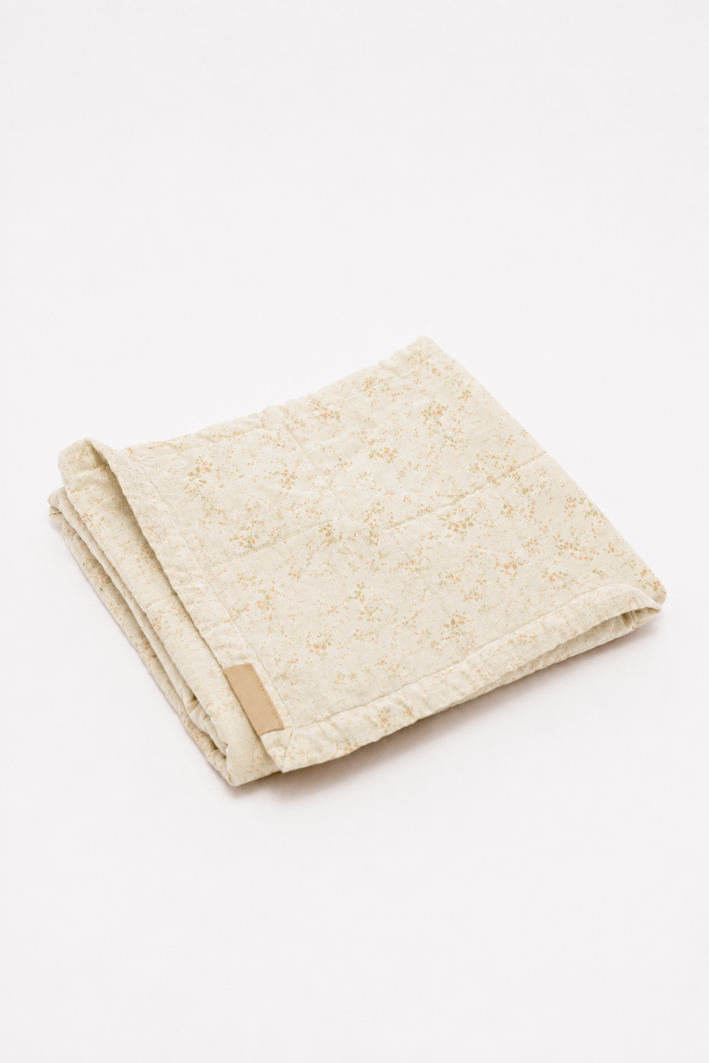Begonia - Linen Quilted Blanket