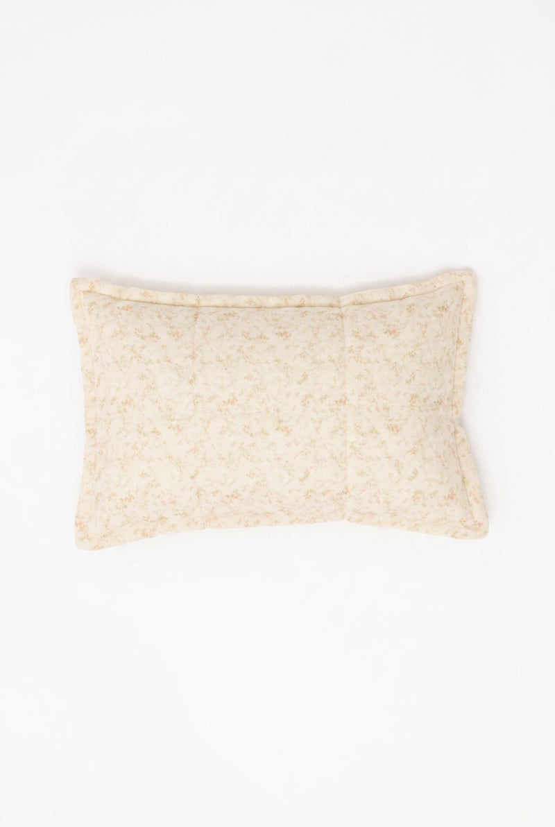 Begonia - Linen Quilted Sham & Pillow