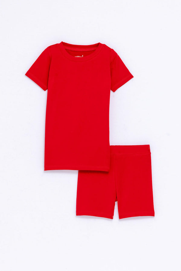 Cherry - CloudBlend™ Short Sleeve Pajamas Set