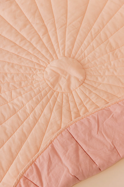 Cockatoo/Galah - Linen Quilted Playmat