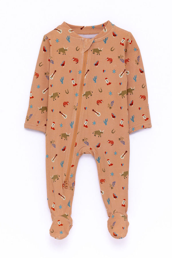 Dallas - CloudBlend™ Footed Pajamas