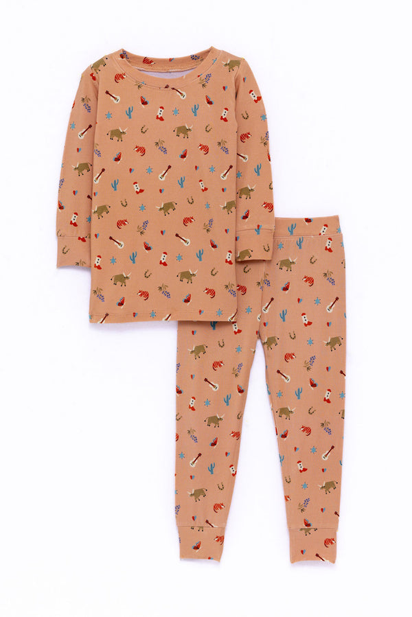 Dallas - CloudBlend™ Long Sleeve Pajamas Set