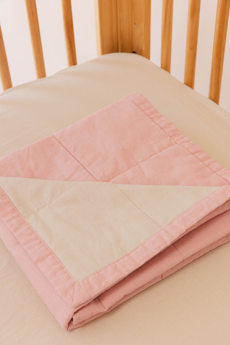 Galah/Sparrow - Linen Quilted Blanket