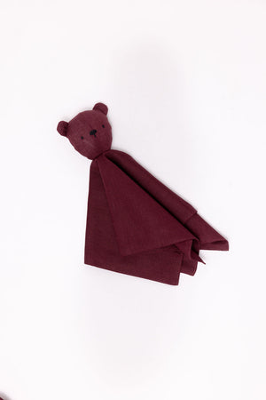 Grackle Linen Lovey Bear