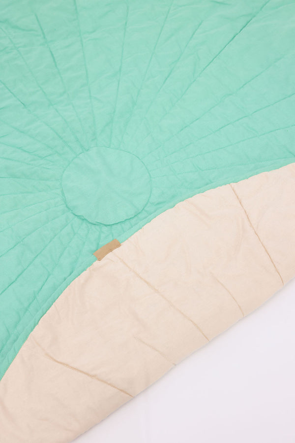 Hummingbird/Sparrow - Linen Quilted Playmat