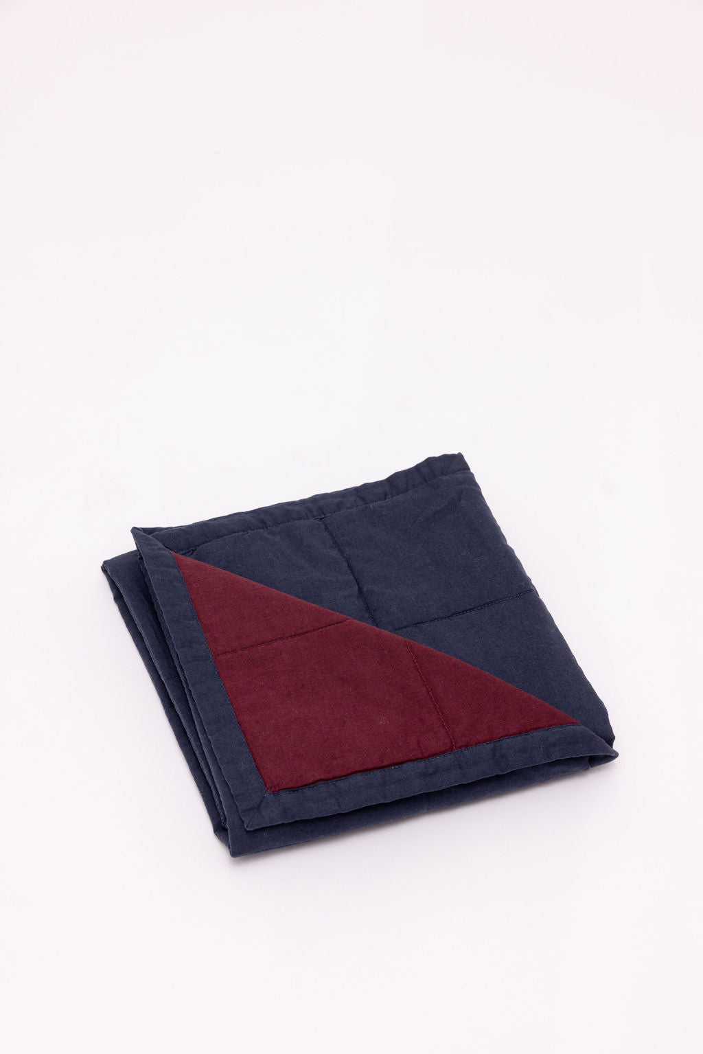 Jacarina/Grackle - Linen Quilted Blanket