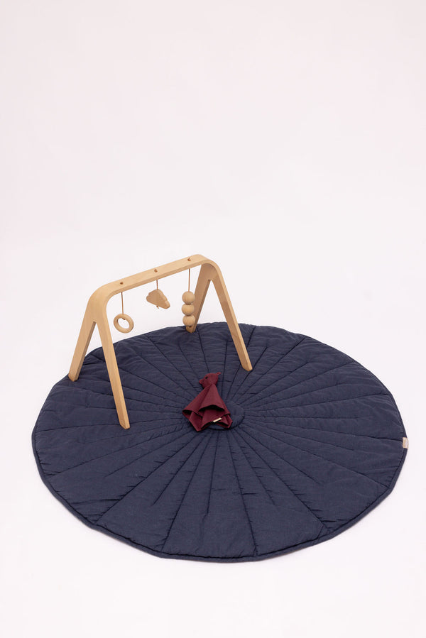 Jacarina/Grackle - Linen Quilted Playmat