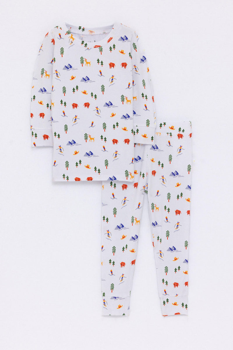 Jackson Hole - CloudBlend™ Long Sleeve Pajamas Set