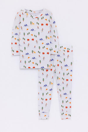 Jackson Hole CloudBlend™ Long Sleeve Pajamas Set