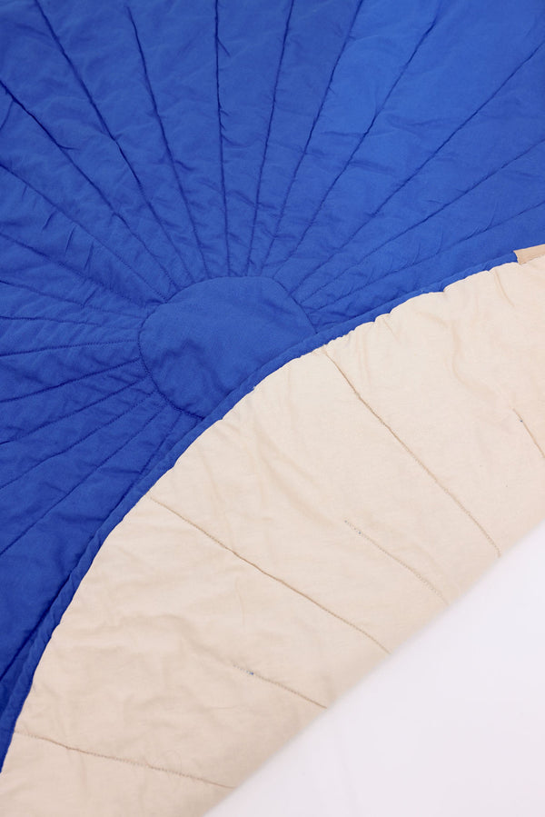 Kingfisher/Sparrow - Linen Quilted Playmat