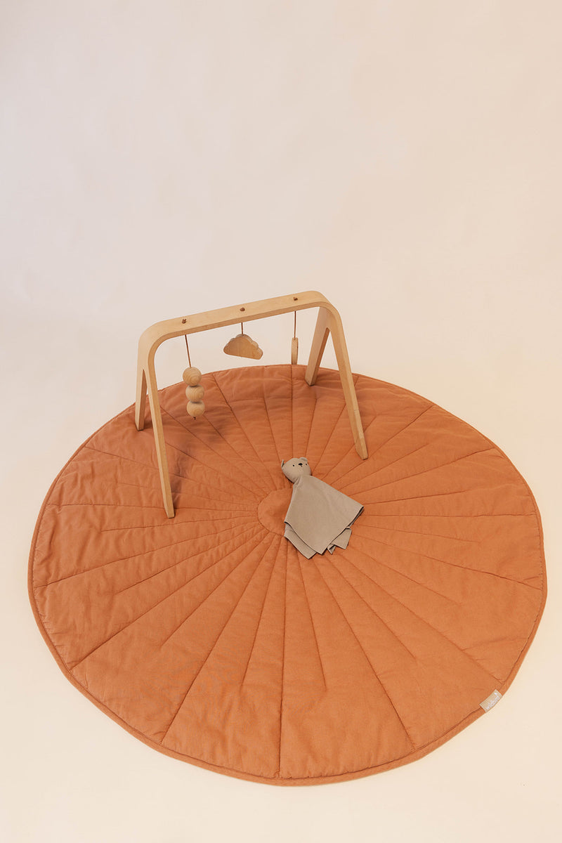 Merganser/Desert Lark - Linen Quilted Playmat