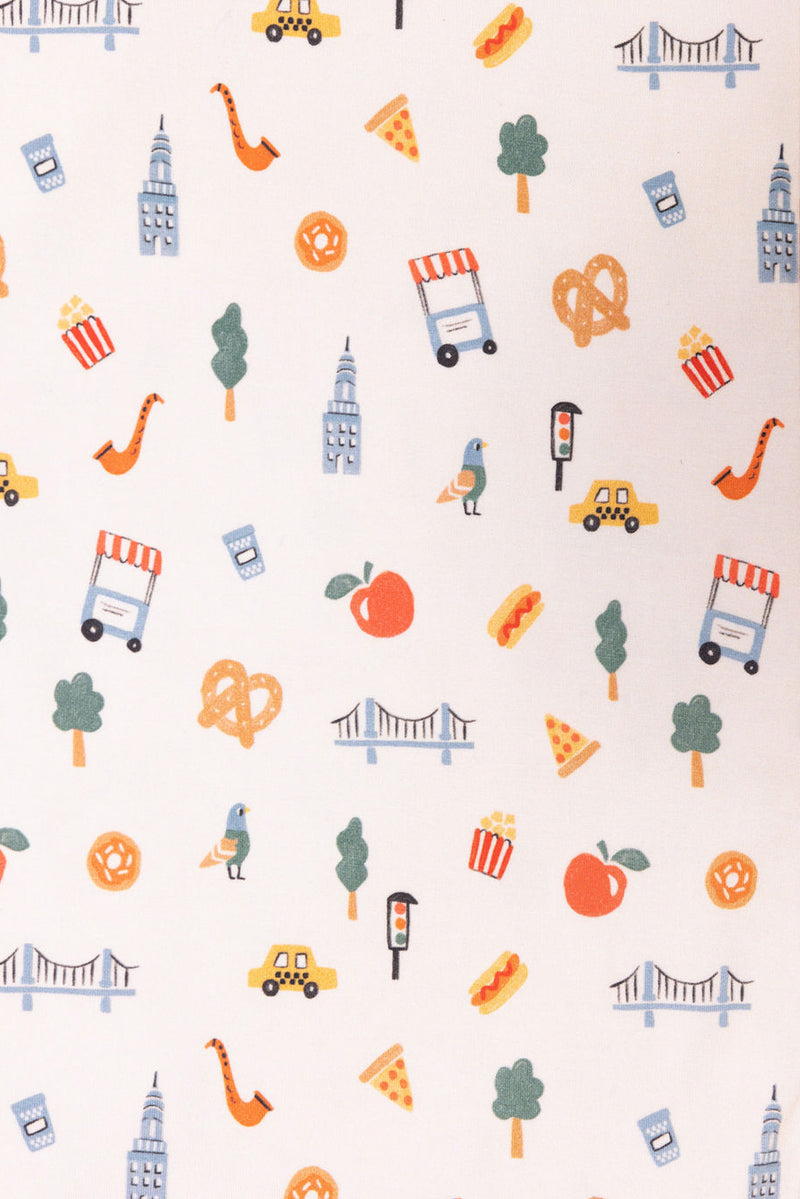 New York City - CloudBlend™ Footed Pajamas