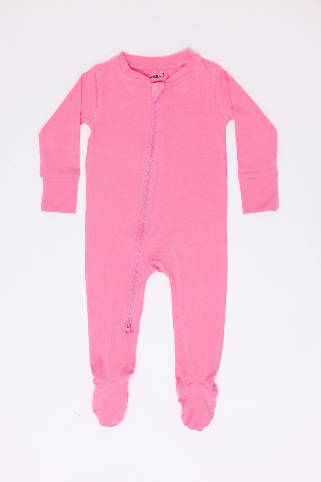 Pink Robin - CloudBlend™ Footed Pajamas