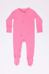 Pink Robin - CloudBlend™ Footed Pajamas