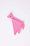 Pink Robin - Linen Lovey Bear