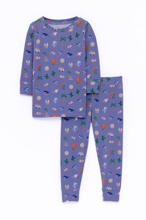 San Diego CloudBlend™ Long Sleeve Pajamas Set