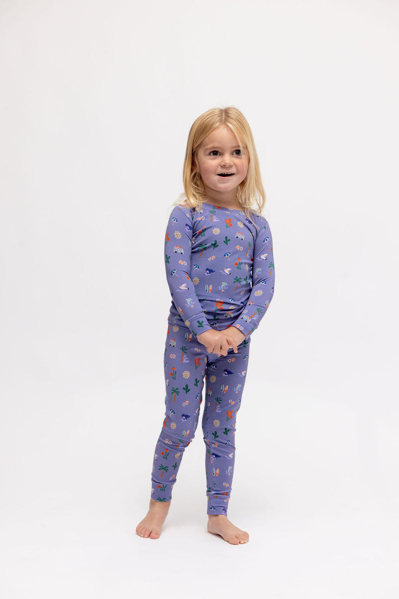 San Diego - CloudBlend™ Long Sleeve Pajamas Set