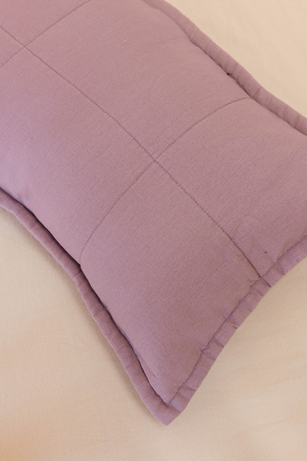 Linen Quilted Sham & Pillow - Grab Bag