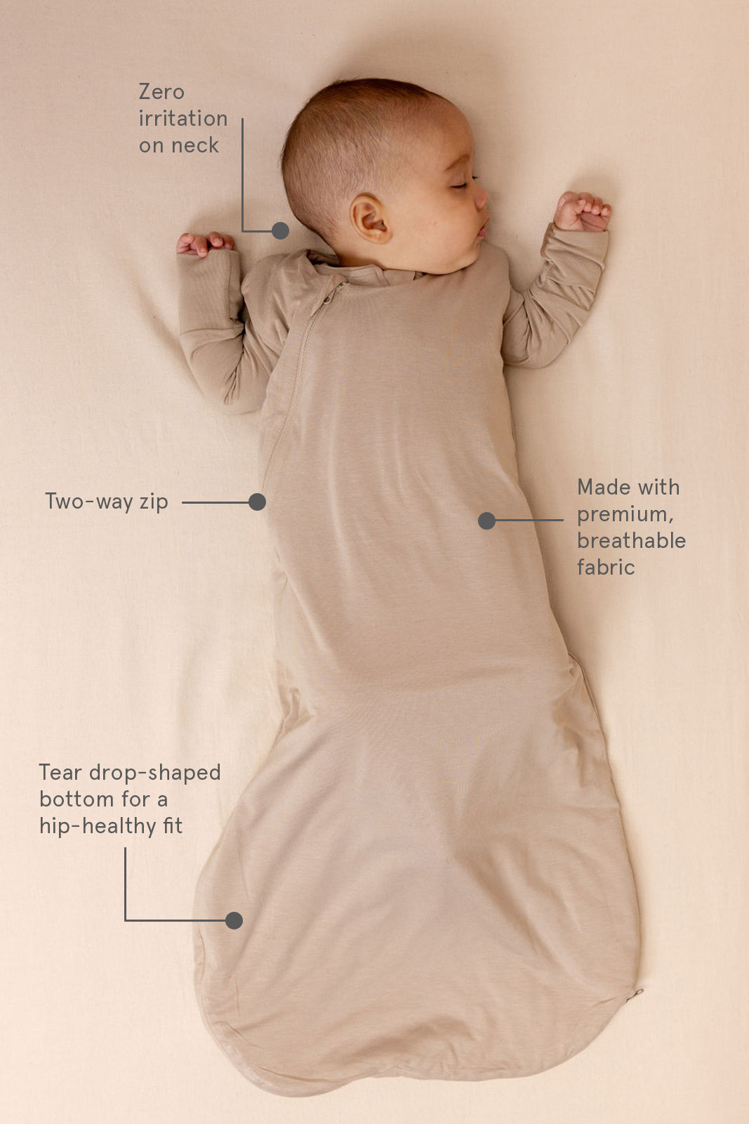 Hummingbird - CloudBlend™ Sleep Sack TOG 1