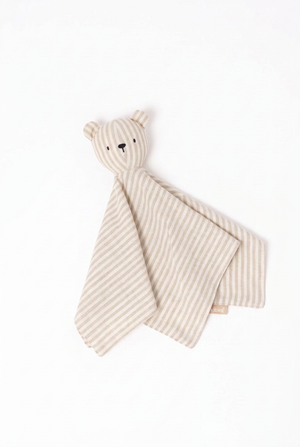 Swan - Linen Lovey Bear