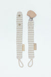 Swan - Pacifier Clip Set