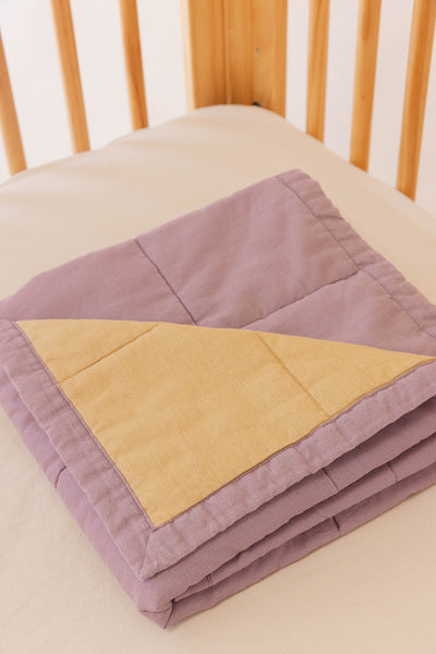 Sibia/Verdin - Linen Quilted Blanket