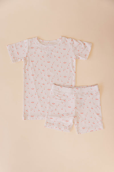 Cerise - CloudBlend™ Short Sleeve Pajamas Set