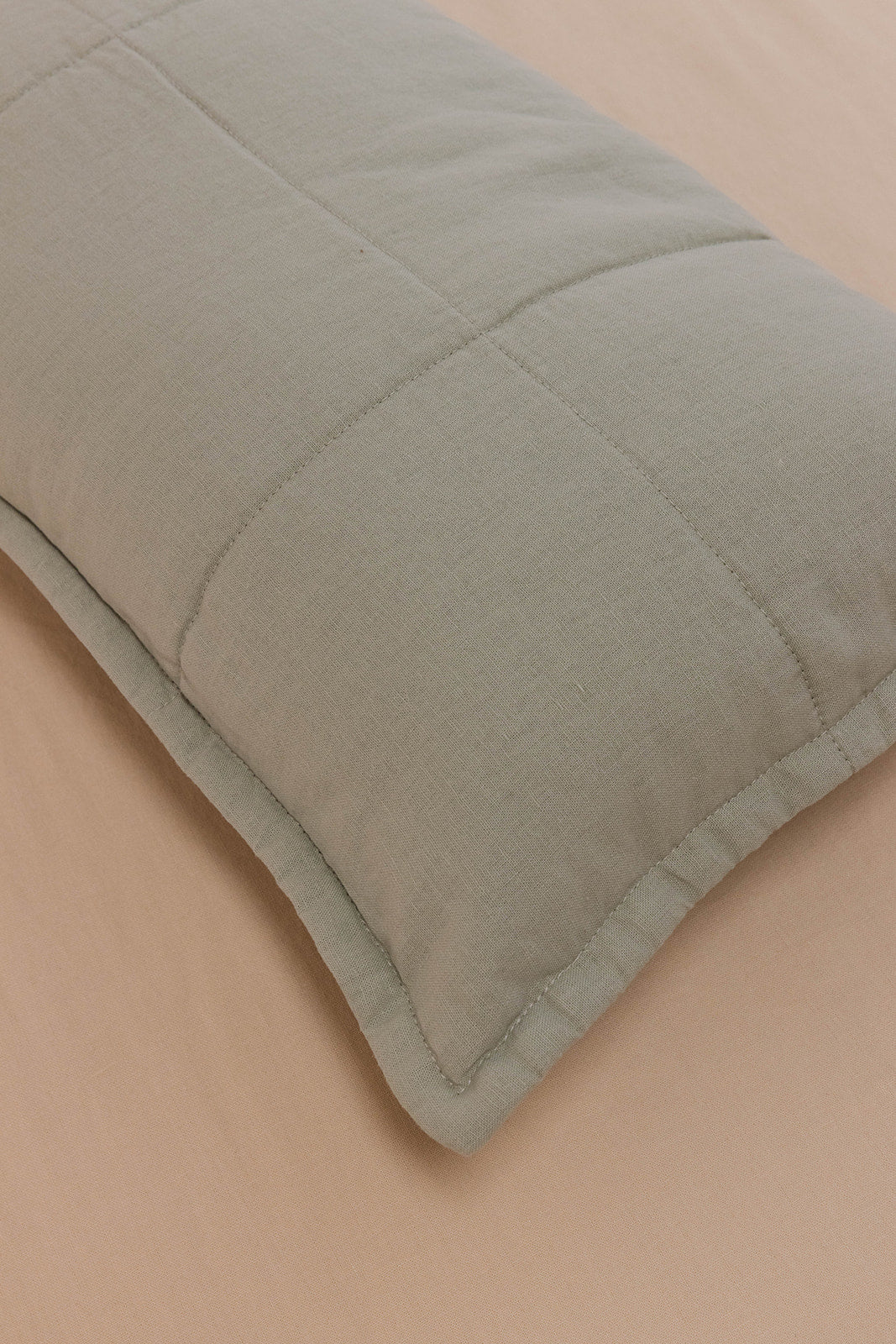 Turaco - Linen Quilted Sham & Pillow