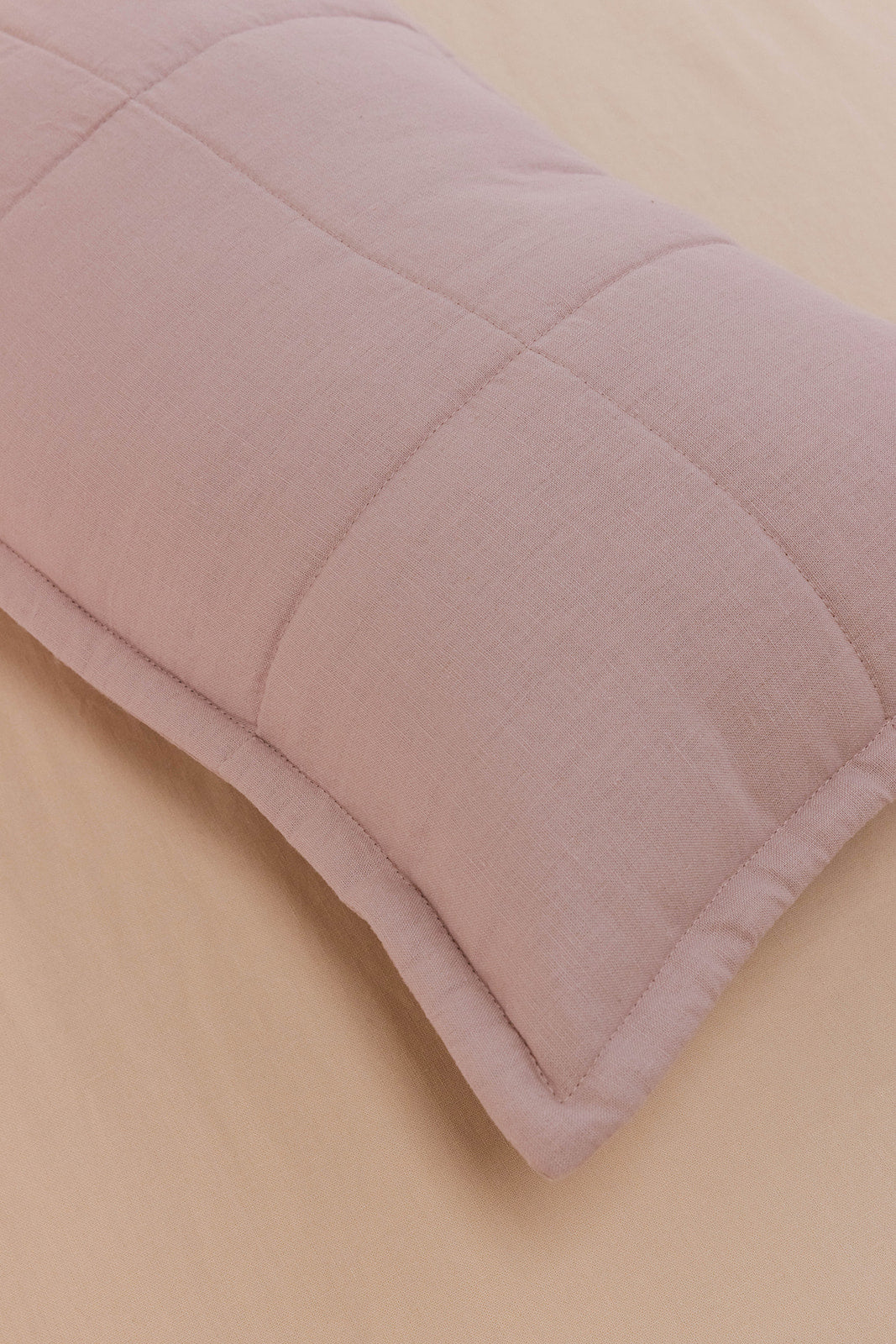 Songbird - Linen Quilted Sham & Pillow
