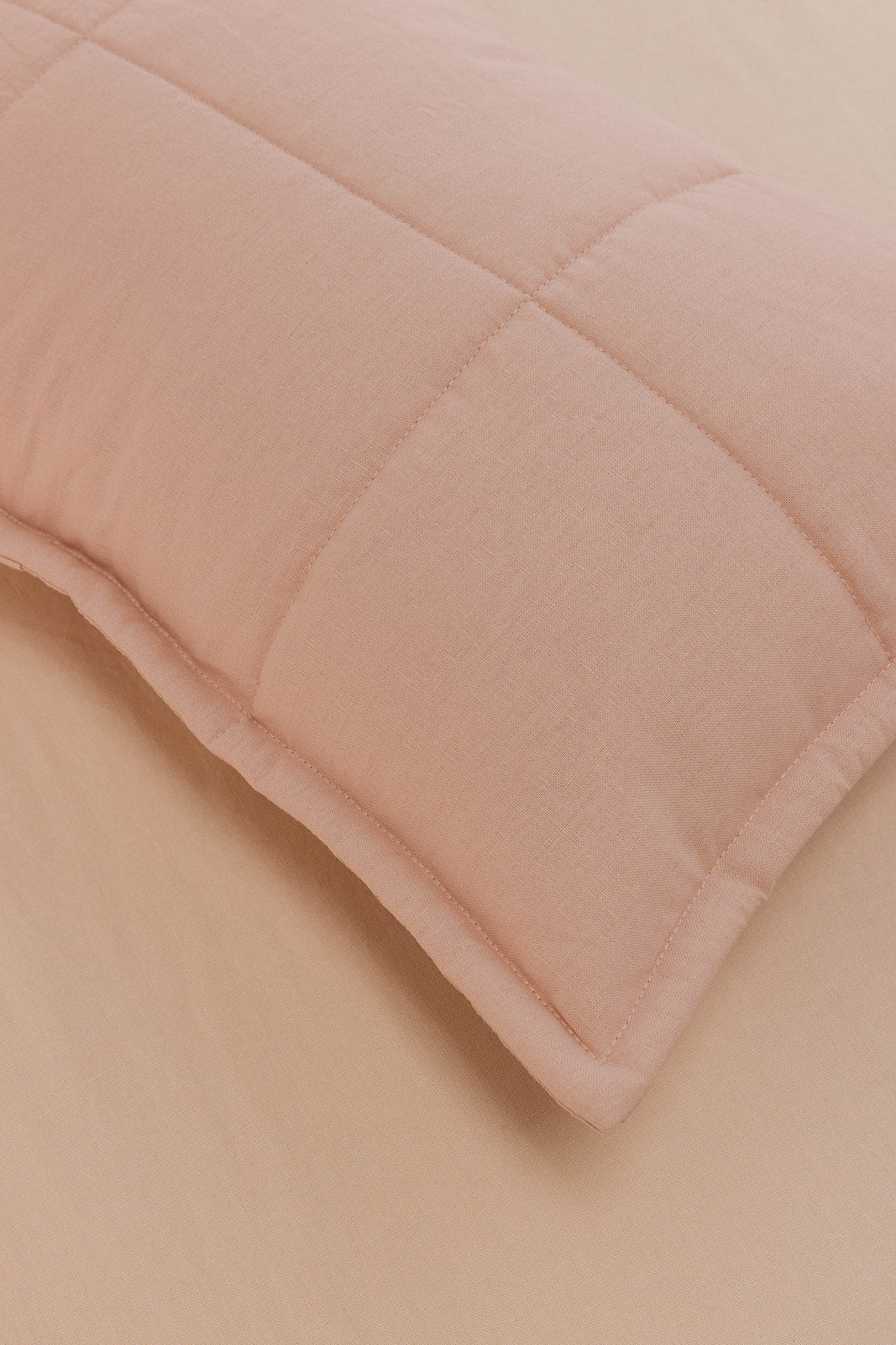 Waxwing - Linen Quilted Sham & Pillow