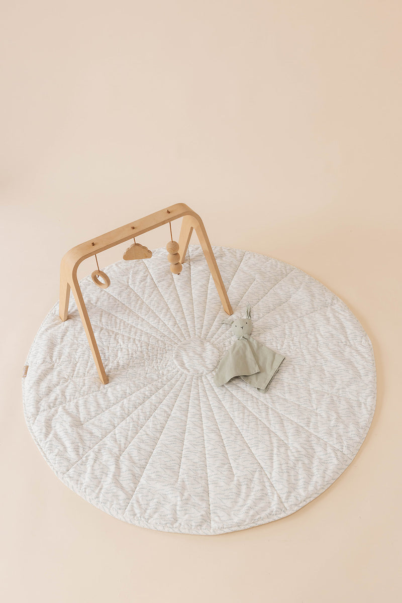 Huck/Turaco - Linen Quilted Playmat