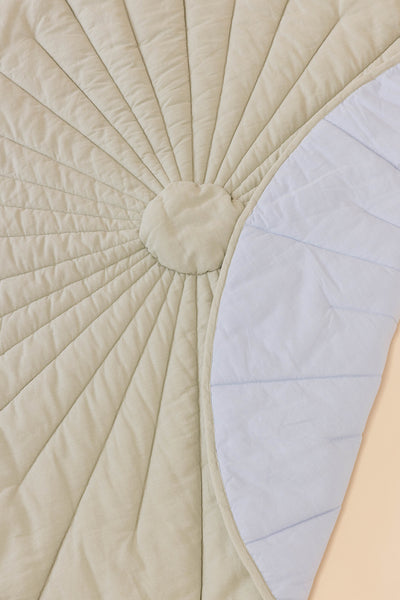 Turaco/Seagull - Linen Quilted Playmat